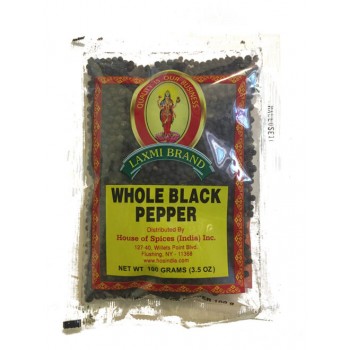 Laxmi Whole Black Pepper 100gm