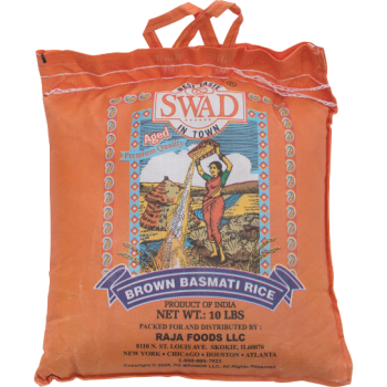 Swad Brown Basmati Rice-10 lbs